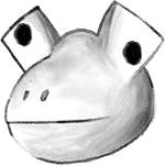 Chemotions icon: a hand-drawn frog head.
